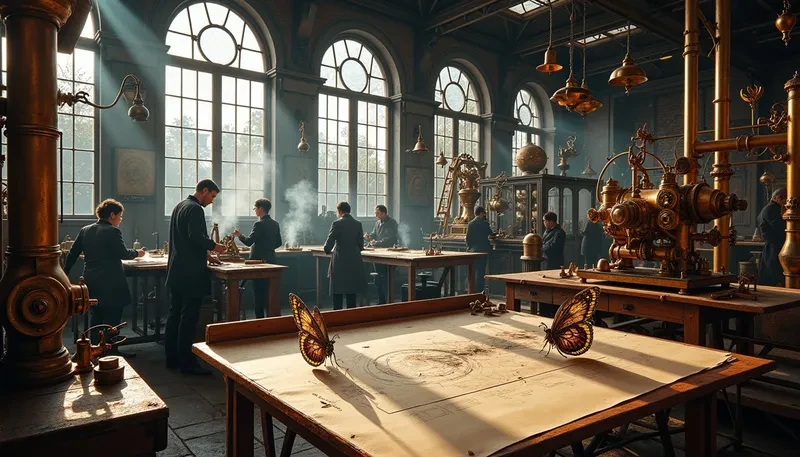 澳门体彩发明家工作室内部场景